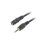Audiokabel Lanberg CA-MJFJ-10CC-0015-BK Jack 3,5mm Stecker an Stecker 1,5 m schwarz