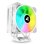 Refrigeración Aire Sharkoon Socket LGA1851 120mm A50 RGB 5 Heatpipes TDP 230W Efecto Espejo