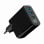 Cargador Gembird TA-UC-PDQC30LCD-BK-02 GaN 30W USB 3 Puertos LCD Negro