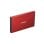 Box HDD/SSD Natec Rhino GO 2.5" Alluminio Rosso MicroUSB SATA III
