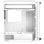 Mid Tower XPG BATTLECRUISER II ST Branco ATX EATX micro ATX Mini-ITX em Aço Inoxidável