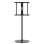 Suporte TV Gembird TVS-65S-02 Base Giratória Gestão de Cabos Ajustável Preto Suporte TV Gembird TVS-65S-02 Base Giratória Gestão de Cabos Ajustável Preto