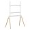 Soporte de TV Gembird TVS-86F-01-W Blanco/Madera 55-86" Gestión de cables integrada