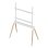 Soporte de TV Gembird TVS-86F-01-W Blanco/Madera 55-86" Gestión de cables integrada