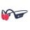 Auricular Leotec LEBONE03 KURI Conducción Ósea Bluetooth 5.4 Multipunto IPX5 8-12h Azul/Rojo