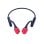 Auricular Leotec LEBONE03 KURI Conducción Ósea Bluetooth 5.4 Multipunto IPX5 8-12h Azul/Rojo