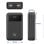 Power Bank EWENT 65W 20000 mAh Polimero di Litio Nero Power Bank EWENT 65W 20000 mAh Polimero di Litio Nero