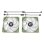 Thermaltake CT120 Ventoinha 120mm 500-2000RPM 57,05m³/h Matcha Green