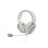 Auriculares Genesis con cable 53mm micrófono desmontable ligeros blancos para gaming