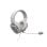 Auriculares Genesis con cable 53mm micrófono desmontable ligeros blancos para gaming