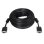 Cable SVGA Aisens A113-0075 15m Doble Apantallado Ferrita HDB15 Macho Negro
