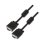 Cable SVGA Aisens A113-0075 15m Doble Apantallado Ferrita HDB15 Macho Negro