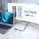 Cable USB-C AISENS A156-0866 USB4 Gen3x2 240W 40Gbps 8K@60Hz E-Mark 0,5m Negro