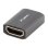 Lanberg AD-HDMI-02 Adaptateur HDMI-A Femelle 2.1 Double couleur Argent