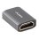 Lanberg AD-HDMI-02 Adaptateur HDMI-A Femelle 2.1 Double couleur Argent