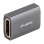 Lanberg AD-HDMI-02 Adaptateur HDMI-A Femelle 2.1 Double couleur Argent