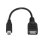 Cavo USB 2.0 OTG AISENS A101-0033 Mini B Macho - A Hembra Nero 15cm