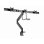 Soporte para monitor Gembird MA-DA3-03 brazo articulado para 3 monitores hasta 27” VESA negro
