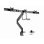 Soporte para monitor Gembird MA-DA3-03 brazo articulado para 3 monitores hasta 27” VESA negro