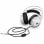 Auriculares Sharkoon Skiller SGH50 com fio para jogos preto e branco