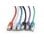Cable de red Gembird PP6A-LSZHCU-50M 50m Cat6a S/FTP LSZH conectores RJ-45 oro gris