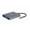 Dock USB-C Gembird A-CM-COMBO6-01 Gris Metal 60W HDMI 4K SD VGA Audio USB-A