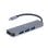 Hub Gembird 3 ports USB 3.2 Gen 1 HDMI 4K modèle A-CM-COMBO2-01 en métal
