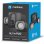Minicadena de música NATEC NGL-2111 Negro 3W 3.5mm Woofer 7,62cm Control Giratorio