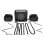Minicadena de música NATEC NGL-2111 Negro 3W 3.5mm Woofer 7,62cm Control Giratorio