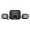 Minicadena de música NATEC NGL-2111 Negro 3W 3.5mm Woofer 7,62cm Control Giratorio