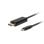 Câble USB Type-C Lanberg CA-CMDP-10CU-0030-BK 3 m DisplayPort Macho Macho