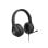 Auriculares Genesis con cable, micrófono retráctil, control de volumen, negro y rojo
