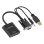 Câble Convertisseur AISENS A115-0872 SVGA Macho Audio USB Macho HDMI Hembra 20cm Noir