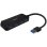 Hub USB AISENS A106-0713 4 Puertos USB 3.0 Tipo A 5Gbps Ultradelgado Negro 15cm
