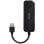 Hub USB AISENS A106-0713 4 Puertos USB 3.0 Tipo A 5Gbps Ultradelgado Negro 15cm
