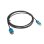 Cable HDMI Lanberg CA-HDMI-22CU-0010-BK 1m HDMI 2.0 Macho-Macho 3D 18 Gbit/s Negro/Azul
