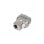 Cavo Lanberg KSF6-2000 Piano Acciaio Inox RJ-45 LSA Femmina Femmina