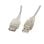 Cavo Lanberg CA-USBE-12CC-0018-TR USB 2.0 1,8 m Trasparente USB A USB A Cavo USB 2.0
