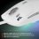 Ratón SteelSeries inalámbrico 18000 DPI Bluetooth e 2,4GHz Bianco