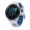 Garmin Forerunner 265 46mm Bisel negro con carcasa en blanco y correa de silicona en blanco/azul