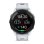 Garmin Forerunner 265 46mm Bisel negro con carcasa en blanco y correa de silicona en blanco/azul