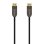 Cabo DisplayPort AISENS A155-0610 1.4 8K 50m Híbrido Fibra Óptica+Cobre Preto