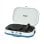 Tocadiscos Trevi TT 1020 BT Tracción Directa Semiautomático Azul Blanco 33/45/78 RPM
