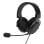 Auriculares Genesis con cable, transductores 53mm, micrófono desmontable, color negro