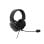 Auriculares Genesis con cable, transductores 53mm, micrófono desmontable, color negro