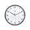 Reloj despertador Trevi OM 3510 T analógico negro termómetro batería AA 300 mm