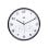 Reloj despertador Trevi OM 3510 T analógico negro termómetro batería AA 300 mm