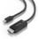 Cable conversor AISENS A125-0885 Mini DisplayPort a HDMI 4K 60Hz 0.6m Negro cobre alta calidad