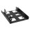 Adaptador de bahía Sharkoon 3.5'' BayExtension Black montaje metálico SSD/HDD 2.5'' Negro