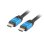 Cable HDMI Lanberg CA-HDMI-20CU-0010-BL 1 m chapado en oro 2.0 18 Gbit/s negro